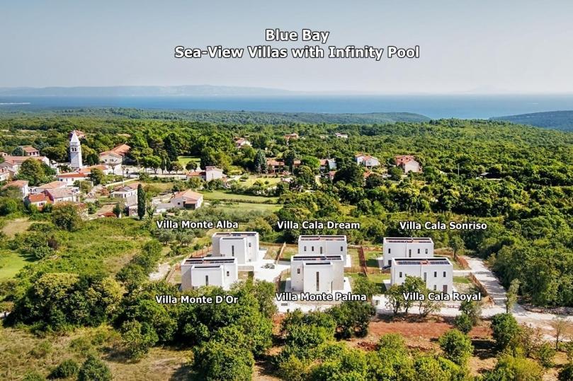 Sea View Villa Cala Royal Krnica Exterior photo